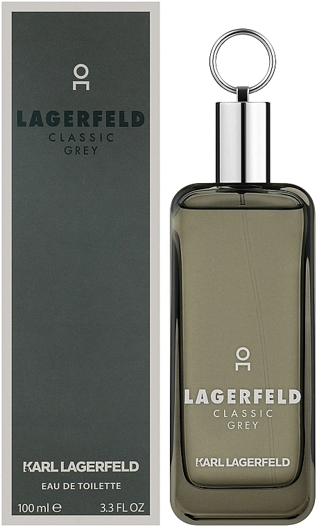Туалетна вода чоловіча - Karl Lagerfeld Lagerfeld Classic Grey, 100ml - фото N1