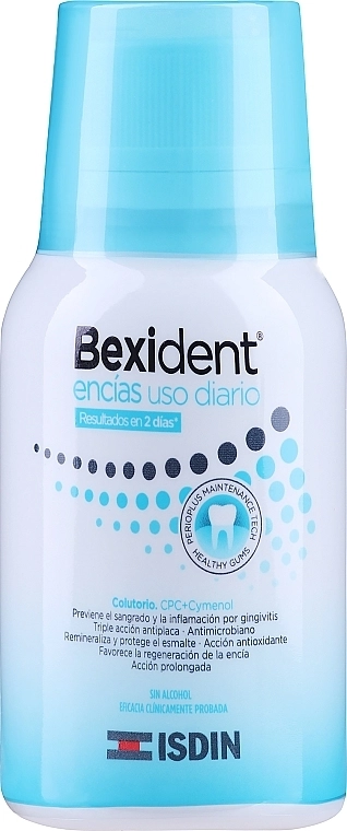 Isdin Ополіскувач для порожнини рота Bexident Gum Care Mouthwash - фото N1