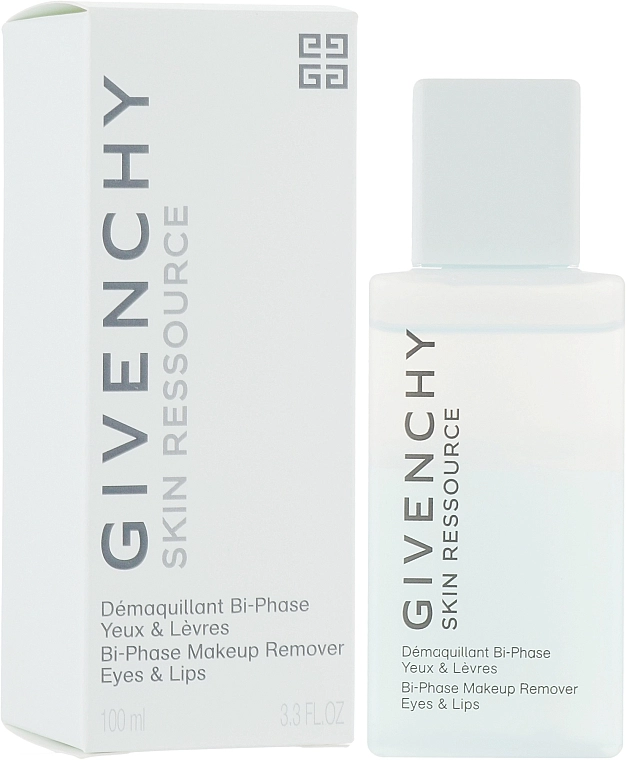 Givenchy Skin Ressource Biphase Makeup Remover Eyes & Lips Двухфазное средство для снятия водостойкого макияжа с глаз и губ - фото N2