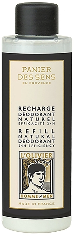 Panier des Sens Натуральний дезодорант для чоловіків L'Olivier Natural Deodorant Refill (змінний блок) - фото N1