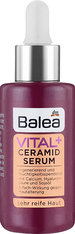 Balea Сыворотка для зрелой кожи лица Vital+ Ceramide - фото N2