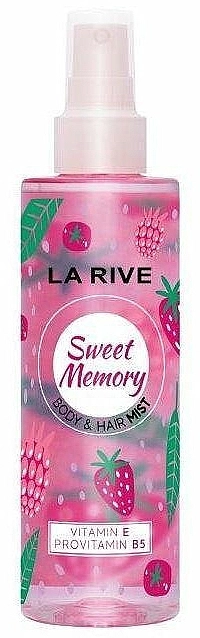 La Rive Парфумований спрей для волосся та тіла "Sweet Memory" Body & Hair Mist - фото N1