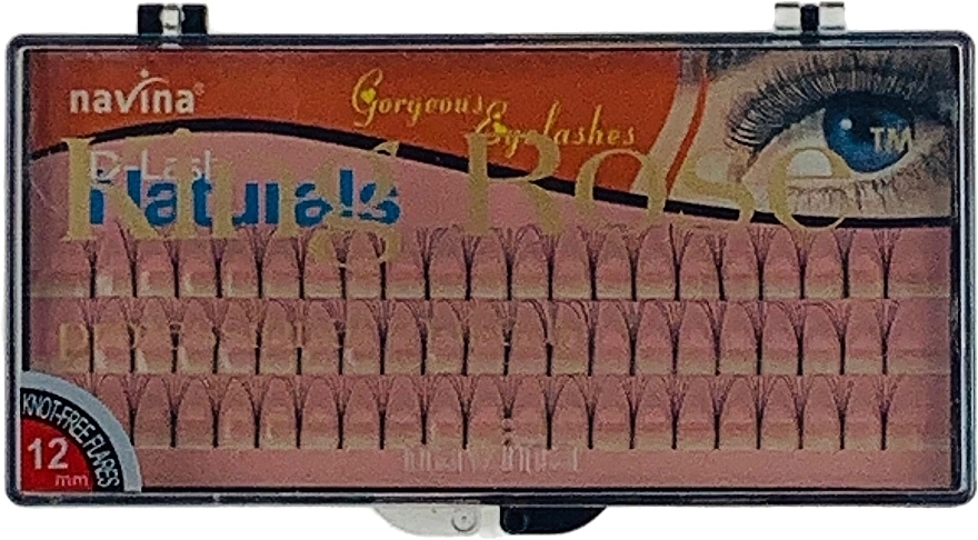 King Rose Gorgeos Eyelashes Накладные ресницы в пучках, 12 мм, 60 шт. - фото N1