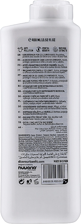 Dicora Urban Fit Кондиционер для волос Conditioner Best Color Color Protect - фото N4