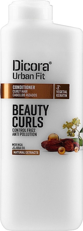 Dicora Urban Fit Кондиционер для вьющихся волос Conditioner Beauty Curls Control Frizz - фото N1