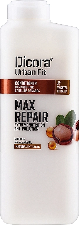 Dicora Urban Fit Кондиціонер для пошкодженого волосся Conditioner Max Repair Extreme Nutrition - фото N1