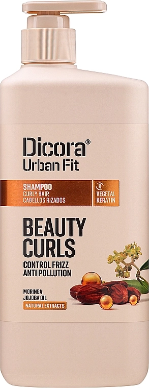 Dicora Urban Fit Шампунь для вьющихся волос Shampoo Beauty Curls - фото N3