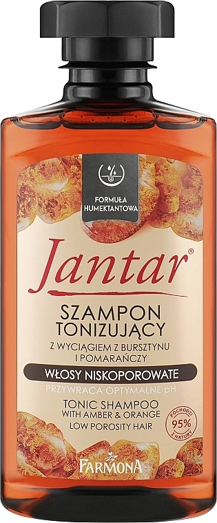 Farmona Тонізувальний шампунь з екстрактом бурштину й апельсина Jantar Toning Shampoo - фото N1