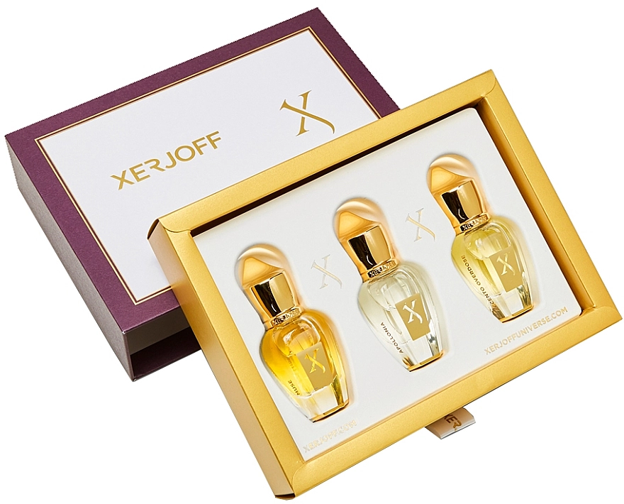 Xerjoff Muse + Apollonia + Accento Overdose Набор (edp/3x15ml) - фото N1