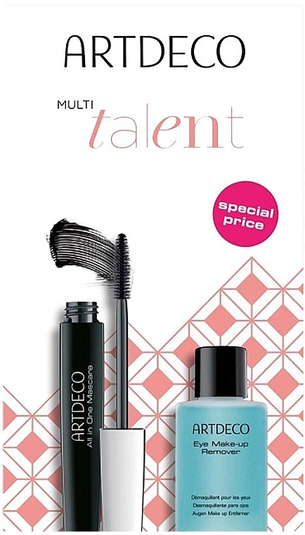 Artdeco Multi Talent (mascara/10ml + eye/makeup/remover/50ml) Набір - фото N1