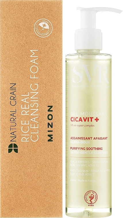 SVR Пінний гель для очищення шкіри Cicavit+ Purifying Soothing Ultra-Gentle Cleanser - фото N2