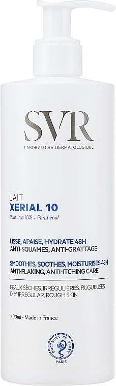 SVR Увлажняющий лосьон для тела Xerial 10 Body Lotion - фото N3