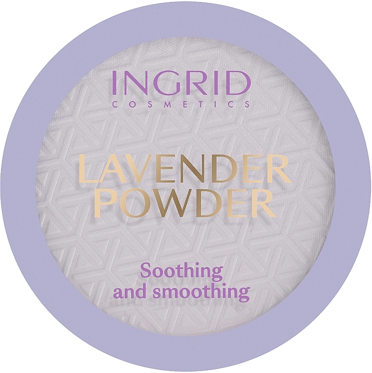 Ingrid Cosmetics Lavender Powder Soothing And Smoothing Пудра для обличчя, лавандова - фото N2