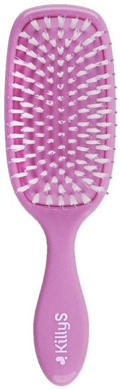 KillyS Щітка для волосся, збагачена олією насіння малини, 500443, рожева - фото N1