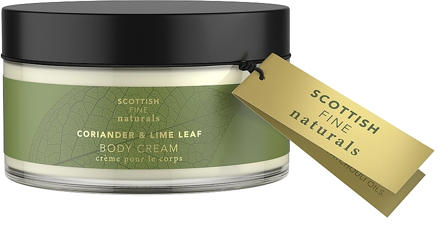 Scottish Fine Soaps Крем для тела "Кориандр и листья лайма" Naturals Coriander & Lime Leaf Body Cream - фото N1
