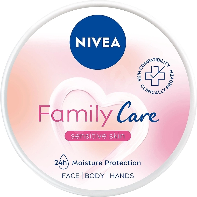 Nivea Крем зволожувальний для всієї сім'ї Family Care Hydrating Creme - фото N2