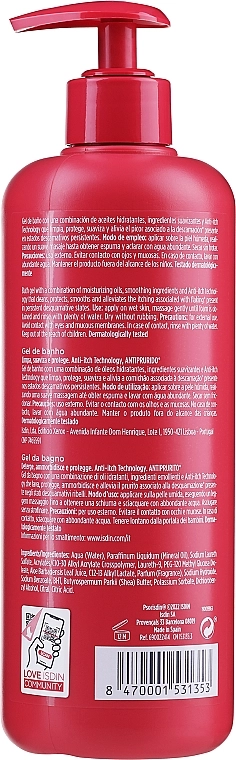 Isdin Гель для душа Psorisdin Shower Gel - фото N2