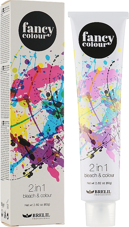 Brelil УЦІНКА Знебарвлювальний засіб і крем-фарба 2 в 1 Professional Fancy Color * - фото N1