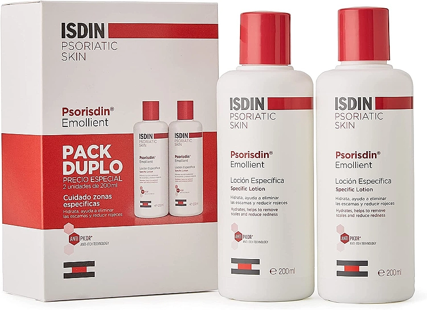 Isdin Лосьон для тела Psorisdin Emollient Lotion - фото N2