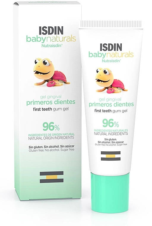 Isdin Гель для ясен "Перші зуби" Baby Naturals First Teeth Gum Gel - фото N1