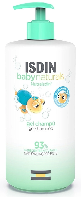 Isdin Дитячий гель-шампунь для немовлят Baby Naturals Gel Shampoo - фото N3