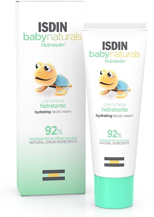 Isdin Увлажняющий крем для лица для детей Baby Naturals Daily Moisturising Face Cream - фото N1