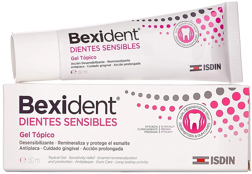 Isdin Защитный гель для чуствительных зубов Bexident Sensitive Teeth Topical Gel - фото N1