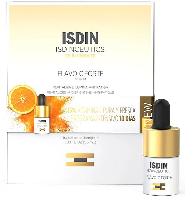 Isdin Сироватка для обличчя з вітаміном C Isdinceutics Flavo-C Forte Serum - фото N1