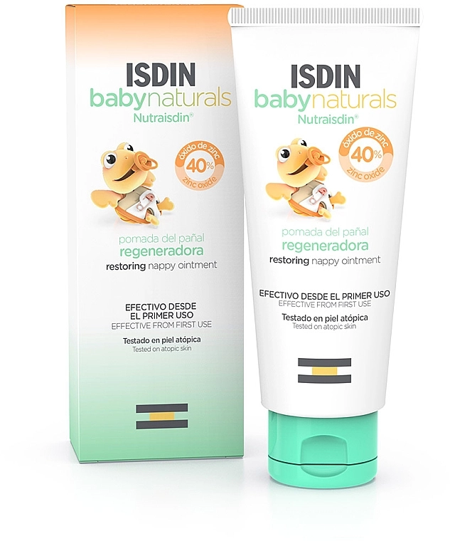 Isdin Регенерирующая мазь под подгузник Baby Naturals Regenerating Nappy Ointment - фото N1