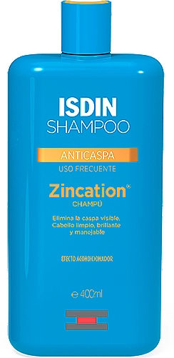 Isdin Шампунь проти лупи Zincation Anti-Dandruff Shampoo - фото N1