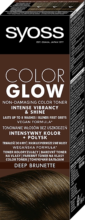 SYOSS Тонирующий бальзам для волос без аммиака Color Glow - фото N1