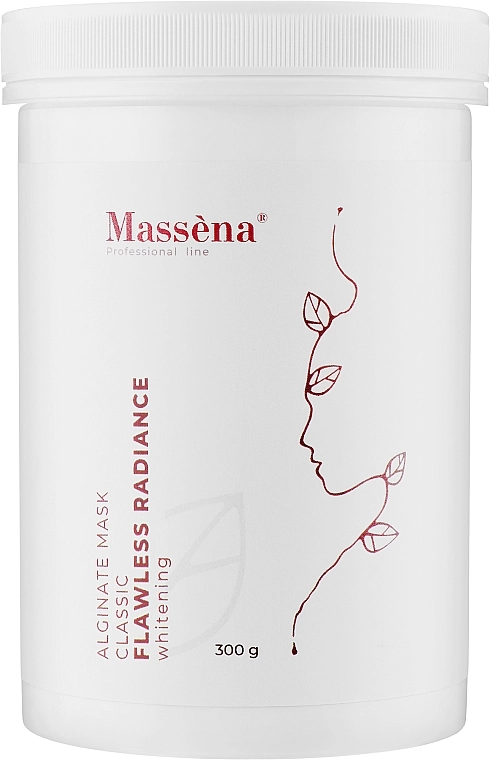 Massena Альгінатна маска відбілювальна "Бездоганне сяйво" Alginate Mask Flawless Radiance - фото N2