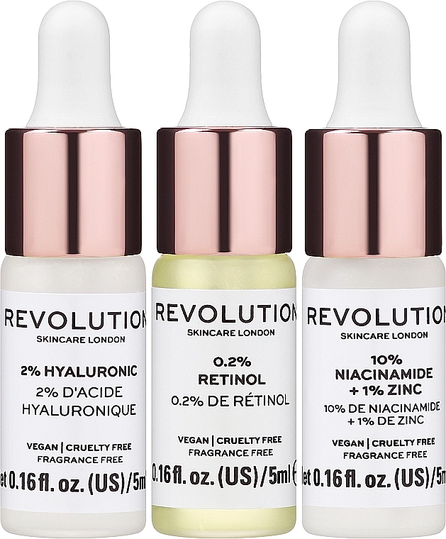 Revolution Skincare Набір Starter Pack Never Basic (ser/3x5ml) - фото N2