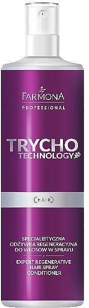 Farmona Professional Спеціалізований кондиціонер-спрей для волосся Trycho Technology Expert Regenerative Hair Spray Conditioner - фото N1