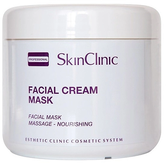 SkinClinic Питательная крем-маска для лица Facial Cream Face Mask - фото N1