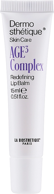 La Biosthetique Регенерувальний зволожувальний бальзам для губ Dermosthetique AGE 3 Redefining Lip Balm - фото N2