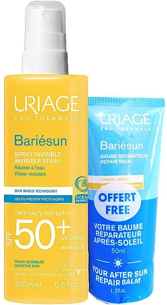 Uriage Набір Bariesun (b/spray/200ml + b/balm/50ml) - фото N1