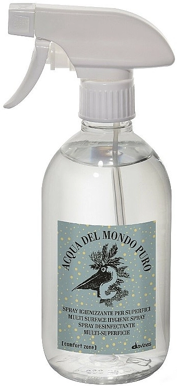 Davines Спрей для дезінфекції поверхонь Aqua Del Mondo Puro Surface Hygiene Spray - фото N2