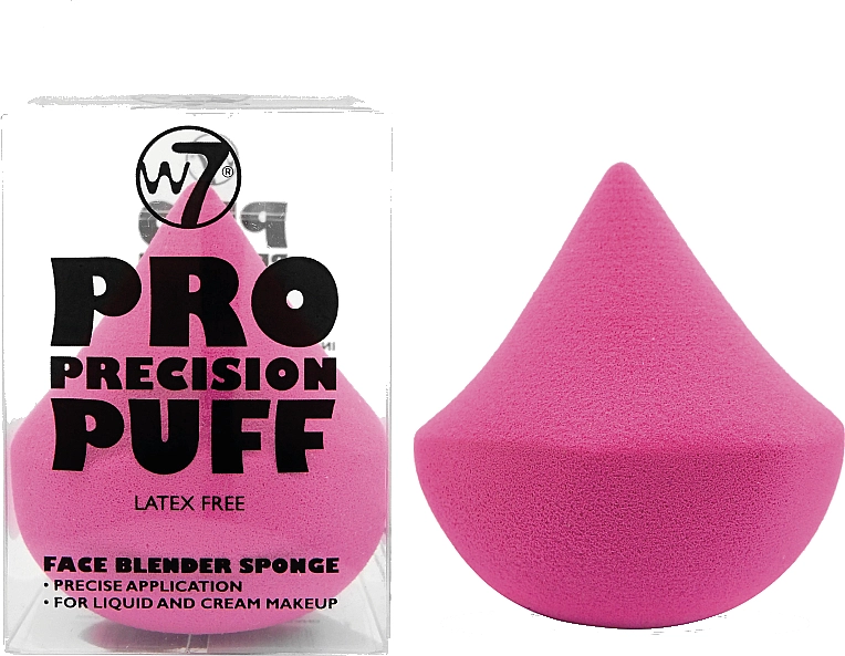 W7 Спонж-блендер для макияжа Pro Precision Puff Makeup Blender Sponge - фото N1