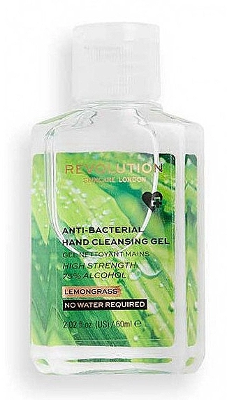Revolution Skincare Гель для дезінфекції рук «Лемонграс» Lemongrass Anti-Bacterial Hand Cleansing Gel - фото N1