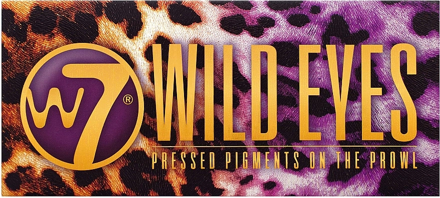W7 Wild Eyes Pressed Pigment Palette Палетка тіней - фото N1
