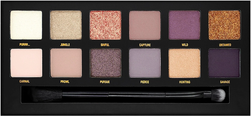 W7 Wild Eyes Pressed Pigment Palette Палетка тіней - фото N2