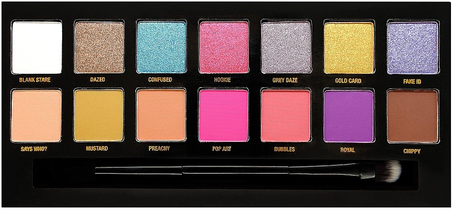 W7 Whatever! Pressed Pigment Palette Палетка тіней - фото N2