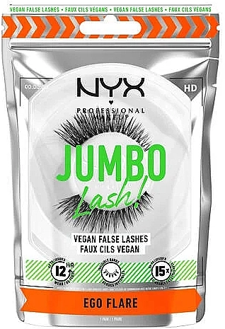 NYX Professional Makeup Jumbo Lash! Vegan False Lashes Ego Flare Накладні вії - фото N1