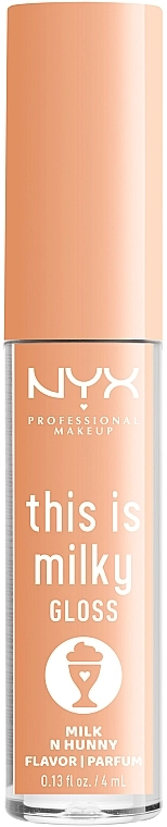 NYX Professional Makeup This is Milky Gloss Milkshakes Ароматизований блиск для губ - фото N1