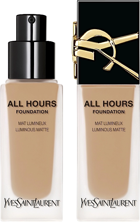Yves Saint Laurent All Hours Foundation Luminous Matte Тональна основа для обличчя з матовим ефектом, що надає шкірі сяйва - фото N1