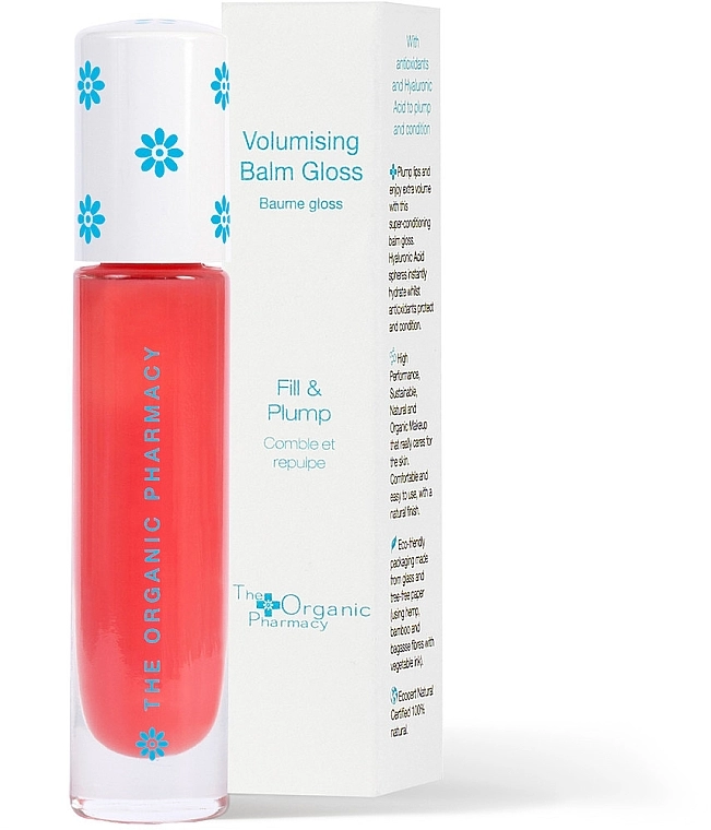 The Organic Pharmacy Volumising Balm Gloss Блиск для губ - фото N2