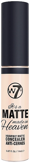 W7 Cosmetics Matte Made in Heaven Concealer Матовий консилер для обличчя - фото N1