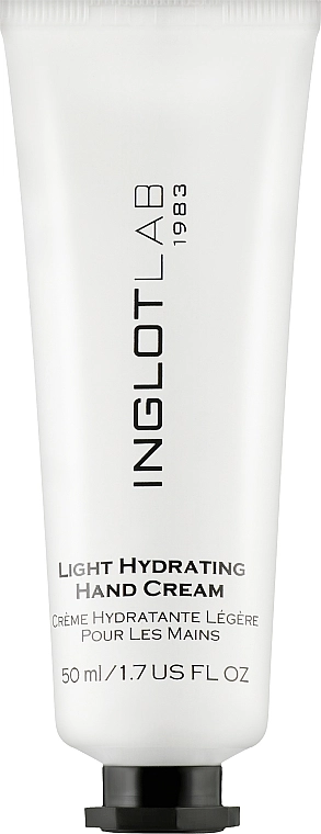 Inglot Крем для рук увлажняющий Lab Light Hydrating Hand Cream - фото N1