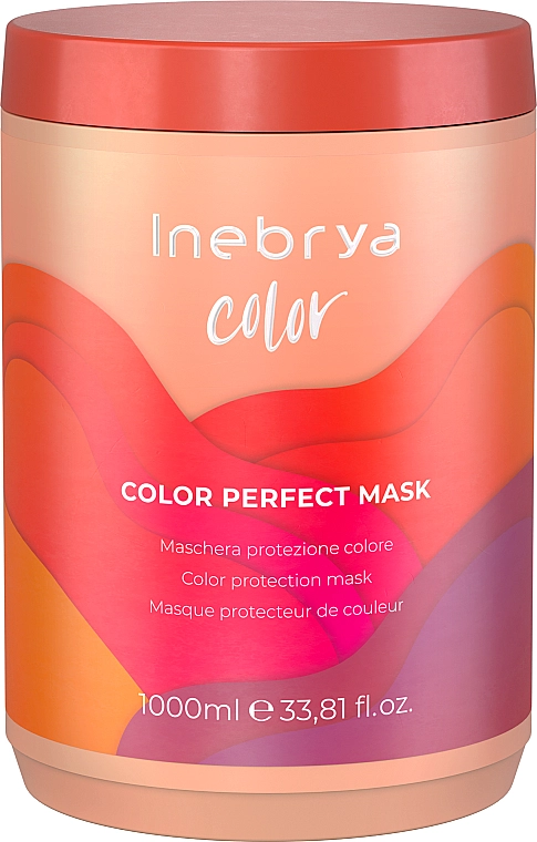 Inebrya Маска для захисту кольору фарбованого волосся Color Perfect Mask - фото N2